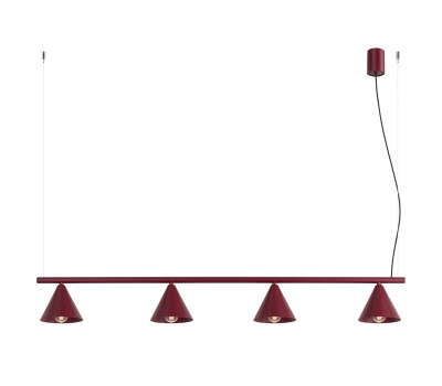 Pendant lamp SOLLUX SL.2558 NOX 4L BURGUNDY 4 x E14 Pendant lamp SOLLUX SL.2558 NOX 4L BURGUNDY 4 x E14