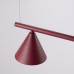 Pendant lamp SOLLUX SL.2558 NOX 4L BURGUNDY 4 x E14 Pendant lamp SOLLUX SL.2558 NOX 4L BURGUNDY 4 x E14