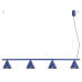 Пендел SOLLUX SL.2559 NOX 4L ULTRAMARINE 4 x E14 Пендел SOLLUX SL.2559 NOX 4L ULTRAMARINE 4 x E14