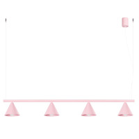 Pendant lamp SOLLUX SL.2560 NOX 4L PINK 4 x E14