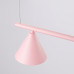 Pendant lamp SOLLUX SL.2560 NOX 4L PINK 4 x E14 Pendant lamp SOLLUX SL.2560 NOX 4L PINK 4 x E14