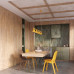 Pendant lamp SOLLUX SL.2562 NOX YELLOW 4 x E14