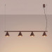Pendant lamp SOLLUX SL.2564 NOX 4L BROWN 4 x E14
