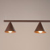 Pendant lamp SOLLUX SL.2564 NOX 4L BROWN 4 x E14