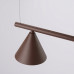 Pendant lamp SOLLUX SL.2564 NOX 4L BROWN 4 x E14