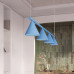 Pendant lamp SOLLUX SL.2565 NOX 4L LIGHT BLUE 4 x E14