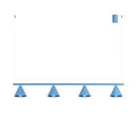 Пендел SOLLUX SL.2565 NOX 4L LIGHT BLUE 4 x E14 Пендел SOLLUX SL.2565 NOX 4L LIGHT BLUE 4 x E14