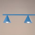 Pendant lamp SOLLUX SL.2565 NOX 4L LIGHT BLUE 4 x E14