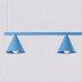 Pendant lamp SOLLUX SL.2565 NOX 4L LIGHT BLUE 4 x E14