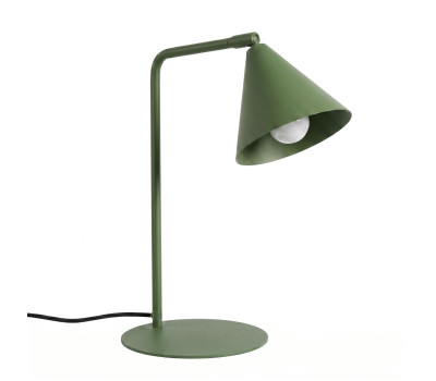 Table lamp SOLLUX SL.2570 NOX OLIVE GREEN 1 x E14