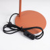 Table lamp SOLLUX SL.2571 NOX RED OCHRE 1 x E14