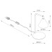 Table lamp SOLLUX SL.2571 NOX RED OCHRE 1 x E14