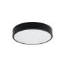 LED плафон SOLLUX SL.1244 ONYX 40 BLACK 3000K