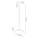Пендел SOLLUX SL.1319 JAGA WHITE