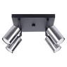 Спот SOLLUX SL.1370 WINX 4 BLACK/CHROME
