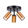 Спот SOLLUX SL.1377 WINX 3P BLACK/COPPER