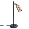 Настолна лампа SOLLUX SL.1389 WINX BLACK/GOLD