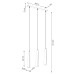 Пендел SOLLUX SL.1399 PRYSM 3L WHITE