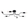 Плафон SOLLUX SL.1447 VECTOR 6 BLACK