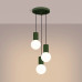SOLLUX SL.1725 HALO 3P OLIVE GREEN 3 x G9