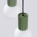 SOLLUX SL.1725 HALO 3P OLIVE GREEN 3 x G9