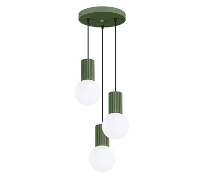 SOLLUX SL.1725 HALO 3P OLIVE GREEN 3 x G9