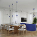 SOLLUX SL.1739 HALO ULTRAMARINE 1 x G9 SOLLUX SL.1739 HALO ULTRAMARINE 1 x G9