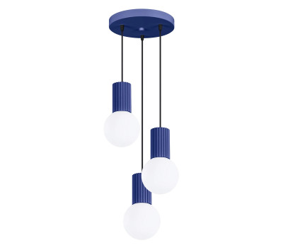 SOLLUX SL.1740 HALO 3P ULTRAMARINE 3 x G9 SOLLUX SL.1740 HALO 3P ULTRAMARINE 3 x G9