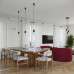 SOLLUX SL.1749 HALO BURGUNDY 1 x G9