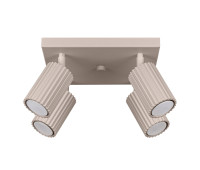 Спот SOLLUX SL.1769 KARBON TAUPE SQUARE 4 x GU10