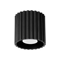 Луна за външен монтаж SOLLUX SL.1784 AURA BLACK 1 x GU10