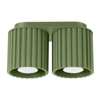 Луна за външен монтаж SOLLUX SL.1795 AURA OLIVE GREEN 2 x GU10