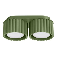 Луна за външен монтаж SOLLUX SL.1798 AURA OLIVE GREEN 2 x GX53