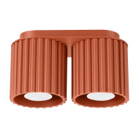 Луна за външен монтаж SOLLUX SL.1800 AURA RED OCHRE 2 x GU10