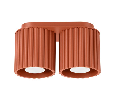 Луна за външен монтаж SOLLUX SL.1800 AURA RED OCHRE 2 x GU10