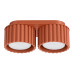 Луна за външен монтаж SOLLUX SL.1803 AURA RED OCHRE 2 x GX53