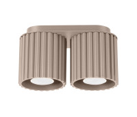 Луна за външен монтаж SOLLUX SL.1815 AURA TAUPE 2 x GU10