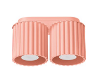 Луна за външен монтаж SOLLUX SL.1825 AURA PEACH 2 x GU10