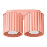 Луна за външен монтаж SOLLUX SL.1825 AURA PEACH 2 x GU10
