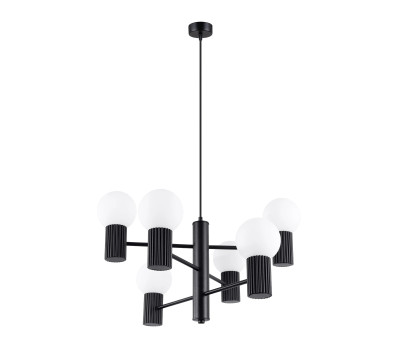 SOLLUX SL.1830 HALO 6 BLACK 6 x G9 SOLLUX SL.1830 HALO 6 BLACK 6 x G9