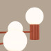 SOLLUX SL.1833 HALO 6 RED OCHRE 6 x G9