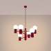 SOLLUX SL.1837 HALO 6 BURGUNDY 6 x G9 SOLLUX SL.1837 HALO 6 BURGUNDY 6 x G9