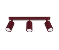 Спот SOLLUX SL.1923 KARBON BURGUNDY 3 x GU10