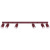 SOLLUX SL.1925 KARBON BURGUNDY 6 x GU10 SOLLUX SL.1925 KARBON BURGUNDY 6 x GU10