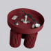 SOLLUX SL.1928 KARBON BURGUNDY ROUND 3 x GU10 SOLLUX SL.1928 KARBON BURGUNDY ROUND 3 x GU10