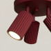 SOLLUX SL.1928 KARBON BURGUNDY ROUND 3 x GU10 SOLLUX SL.1928 KARBON BURGUNDY ROUND 3 x GU10