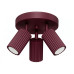 SOLLUX SL.1928 KARBON BURGUNDY ROUND 3 x GU10 SOLLUX SL.1928 KARBON BURGUNDY ROUND 3 x GU10