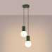SOLLUX SL.1974 HALO OLIVE GREEN 2 x G9