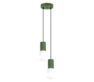 SOLLUX SL.1974 HALO OLIVE GREEN 2 x G9
