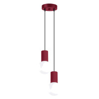 SOLLUX SL.1979 HALO BURGUNDY 2 x G9 SOLLUX SL.1979 HALO BURGUNDY 2 x G9